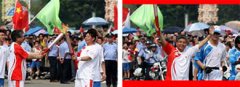 奧運(yùn)圣火抵達(dá)惠州，旭日集團(tuán)總經(jīng)理，常宏公司董事長(zhǎng)楊勛擔(dān)任火炬手